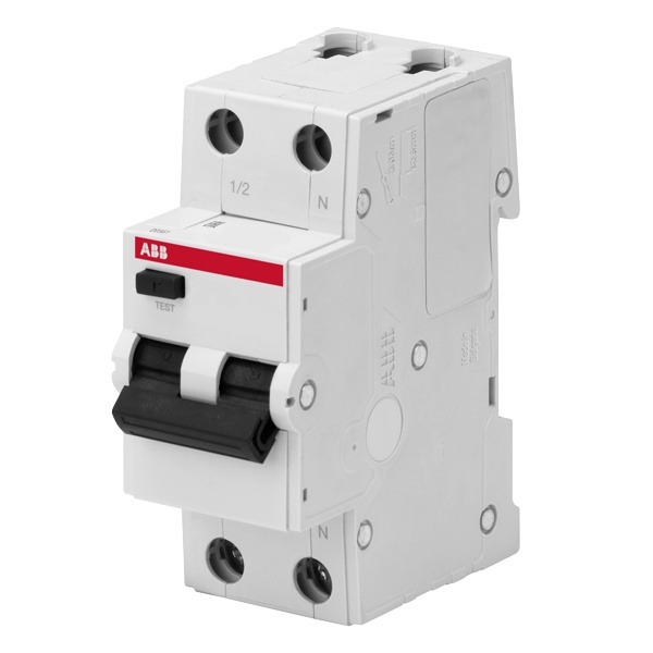 Дифференциальный автомат ABB Basic M (АВДТ), 1P+N, 6А, C, 30мA,AC, BMR415C06 2CSR645041R1064