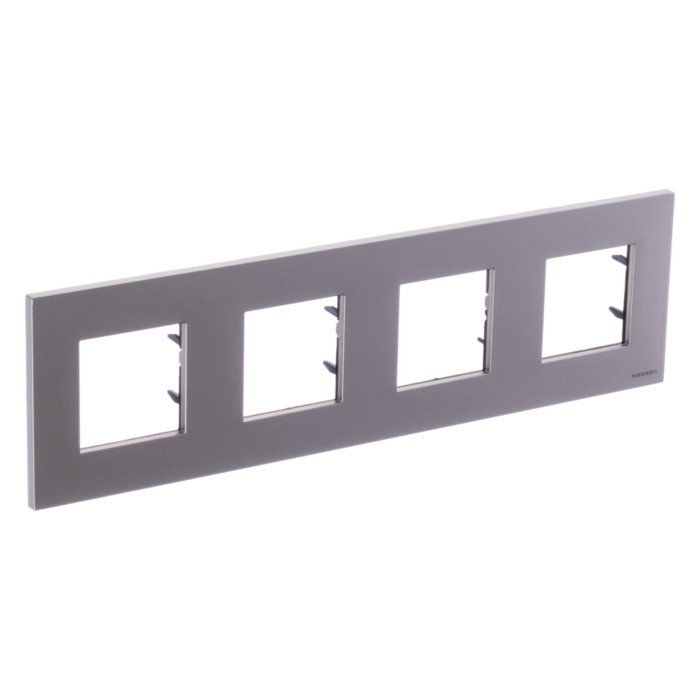 Рамка 4 поста ABB ZENIT, шампань, 2CLA227400N1901